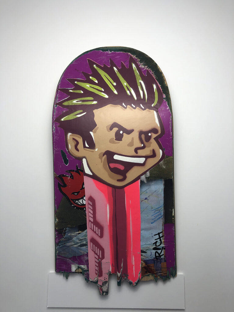 less than jake skateboard art r!ch