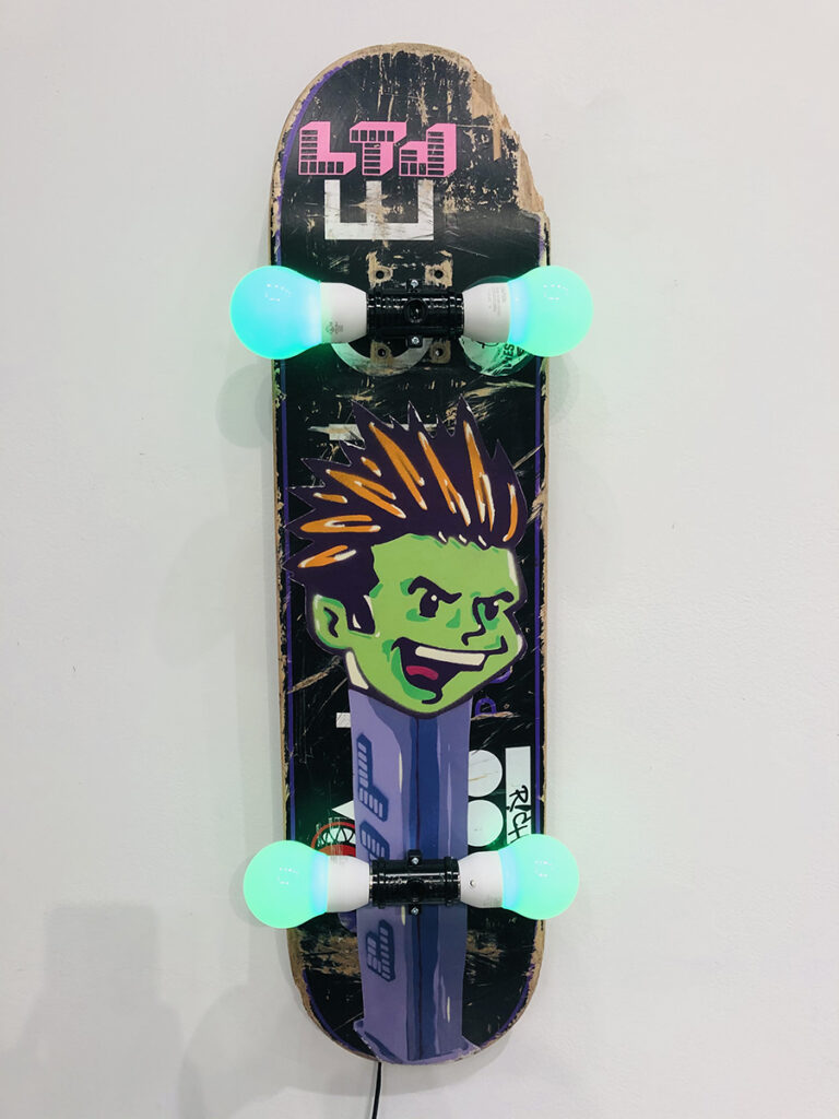 less than jake evo kid skateboard light
