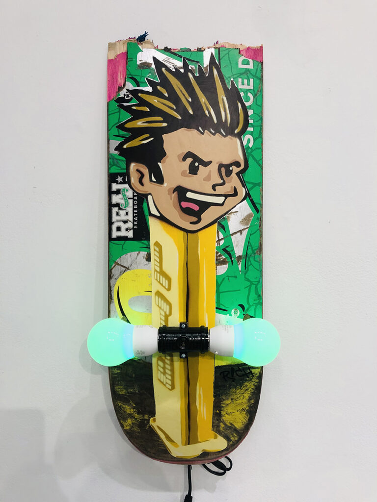 less than jake evo kid skateboard light