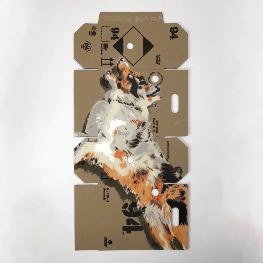 Dog on Mtn 94 Box